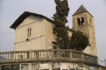 vista frontale della cappella