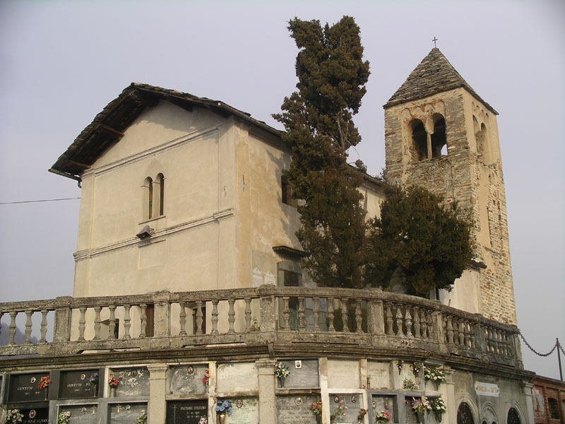vista frontale della cappella