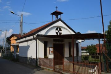 vista frontale della cappella