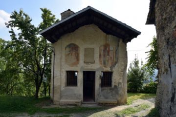 vista frontale della cappella