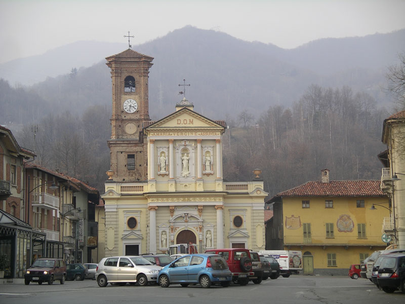 vista frontale della cappella